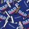 136 Happy Fathers Day Plaid Assorted Wrapped Chocolate Miniatures - Gifts For Dad, Party Favors, Church & Office Candy Giveaways, Dessert Tables & More (2.5lb)